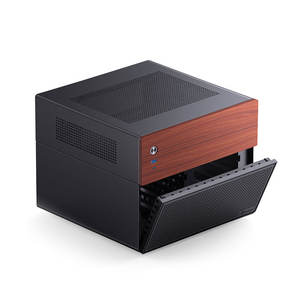 JONSBO N4 Mini-ITX Châssis d'ordinateur avec 8 + 1 <span class=keywords><strong>baie</strong></span> HDD Double ventilateurs 120mm SFX PSU ITX Carte mère 1U USB-Double ventilateurs 120mm - Product Image 3