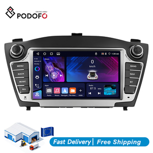 Podofo 7'' Android Car Stereo For Hyundai Tucson/IX35 2009-2015 4+64GB Car Radio BT GPS <b>Wireless</b> CarPlay Android Auto - Product Image 1