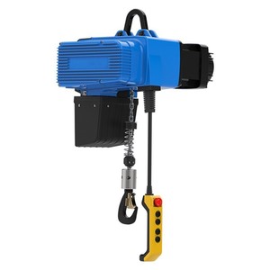 250 kg 500 kg 1 tonelada estilo europeo tipo carro fijo fácil mantenimiento estándar europeo polipasto de cadena eléctrico en taller - Product Image 1