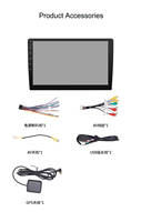 Estéreo para Auto Doble DIN, Reproductor MP5 DVD, GPS Integrado, Asistencia de Reversa, DSP Android, Máquina Universal para Vehículos, Navegador, Radio Táctil OLED