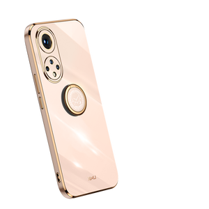 Fundas para teléfono con soporte para anillo, nueva funda protectora para teléfono móvil, funda para teléfono galvanizada <span class=keywords><strong>2022</strong></span> para Honor 50 Pro - Product Image 1