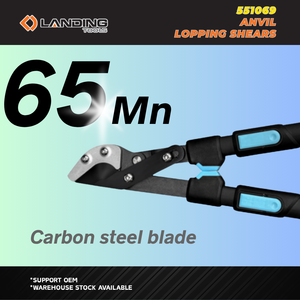 Cisailles télescopiques robustes 551069 à action composée pour couper les grandes branches d'arbres - Product Image 2