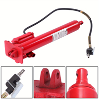 Cric hydraulique à bouteille de 5 tonnes avec cylindre en acier et hauteur minimale de levage de 12 pouces pour levage de moteurs, ponts élévateurs, grues de garage et usage agricole