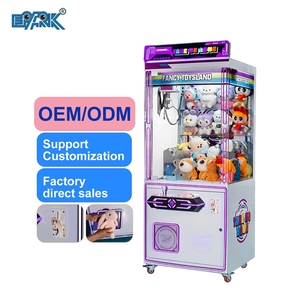 Đồ chơi cần cẩu máy trò chơi đồng tiền hoạt động Arcade ưa thích toysland 2 cần cẩu vuốt máy mở một cửa hàng máy vuốt - Product Image 1