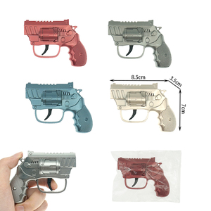Pistola Giocattolo Modello Revolver per Bambini, in Plastica, Mini, Squisita, con Accendisigari, Vendita all'Ingrosso, Offerta Speciale, Omaggio per Ragazzi - Product Image 1