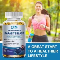 Aeglewell OEM Marque Privée Gélules Détox Souples Nettoyant Intestinal et du Côlon Complément pour la Santé Intestinale Gélule Intestinale