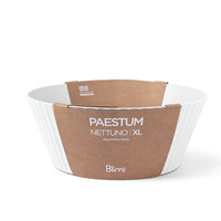 Italie Kwaliteit 30Cm Diameter Ondoorzichtige Witte Polypropyleen Slasoep Kom Plastic Voor Het Serveren Van Voedsel