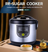 Autocuiseur de riz numérique multifonction intelligent 5L antiadhésif avec fonction de programmation 24h