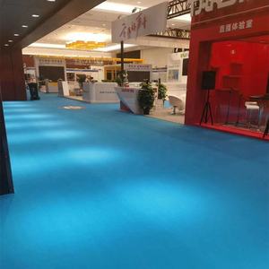 Rouleaux bon marché de tapis Non tissé aiguille perforée polyester exposition chinois tapis rouge mariage événement tapis mur à mur - Product Image 3