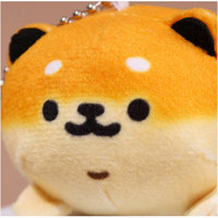 Gantungan Kunci Boneka Anjing Lucu Lembut Kawaii Shiba Inu Hewan Grosir Produsen Kustom Liontin Gantungan Tas Hadiah untuk Anak-anak