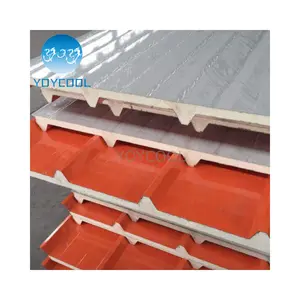 聚氨酯夹芯板锯屋顶夹芯板印度夹芯板为冷室
