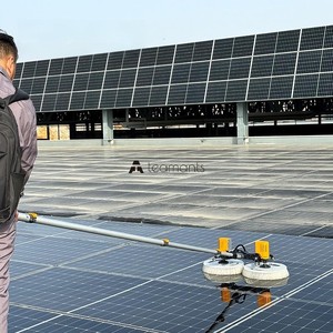 Système de nettoyage rotatif de panneaux solaires ODM/OEM personnalisé à prix réduit, équipement et brosse pour panneaux solaires de voitures et abris de voiture - Product Image 4