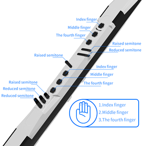 Prix de gros du fabricant chinois Instruments à vent électroniques Flûte à vent numérique Support <span class=keywords><strong>Saxophone</strong></span>/flûte Doigt Multifonction - Product Image 2