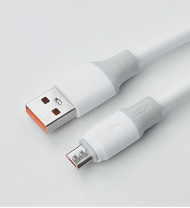 120W Supers chn elles Lade datenkabel TPE OD6.0 <span class=keywords><strong>Micro</strong></span> <span class=keywords><strong>USB</strong></span> Typ C Ladegerät Original für iPhone <span class=keywords><strong>Android</strong></span> Gua Handy, für <span class=keywords><strong>Android</strong></span> - Product Image 3