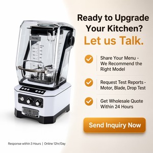 เครื่องปั่น <span class=keywords><strong>Blendtec</strong></span> รุ่นทางเลือก: MIXTEC 1400W เครื่องปั่นเชิงพาณิชย์ ประสิทธิภาพเทียบเท่า ราคาประหยัดกว่า 3 เท่า อายุการใช้งานมอเตอร์ 2000 ชั่วโมง ใบมีด 420SS จากโรงงานโดยตรง - Product Image 6