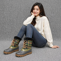 Bottes de neige pour femmes YL3725, confortables, tendance, mi-mollet, thermiques, résistantes à l'eau, pour l'extérieur