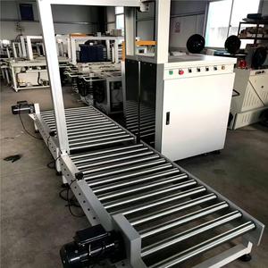 Máquina <span class=keywords><strong>flejadora</strong></span> automática de arco grande para flejado de palés con cinta de plástico PP, <span class=keywords><strong>Transpack</strong></span>, con cinta de transporte - Product Image 5