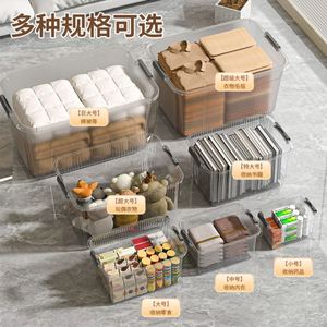 Transparent Storage <b>Box</b> Bedroom <b>Clothes</b>, Quilts, and Miscellaneous Items Storage <b>Box</b>, Premium Plastic Storage Container - Product Image 2