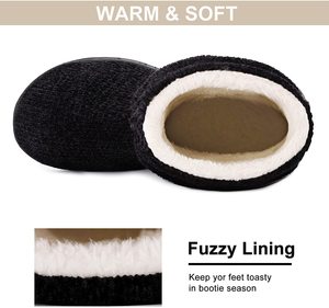 2024 nuevo invierno suave Super-Sponge Comfort Cable tejido casa botín zapatillas para mujer zapatilla botines cálido fábrica enviada directamente - Product Image 5