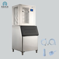 Glace commerciale faisant la machine à glace de flocon d'eau douce de 300kg/jour pour le refroidissement rapide de poisson