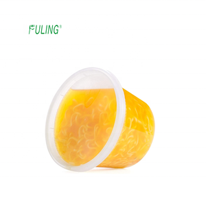 Congelador seguro para microondas, contenedores de plástico desechables de 8, 16, 24 y 32 oz para comida, fideos y sopa - Product Image 1