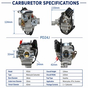 Conjunto <span class=keywords><strong>de</strong></span> Motor al por Mayor Personalizable PD24J 4 Tiempos GY6 125cc 150cc para Kart, Motocicleta, Ciclomotor QMJ157 QMI152 con <span class=keywords><strong>Carburador</strong></span> <span class=keywords><strong>de</strong></span> 24 mm - Product Image 4