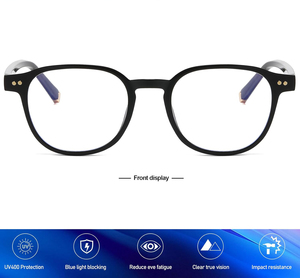 Gafas Fotocromáticas Unisex para Hombre, Anti Luz Azul, Duraderas, Ultraligeras, Rectangulares, con Bisagras de Resorte, 2 en 1 para Interiores y Exteriores - Product Image 3