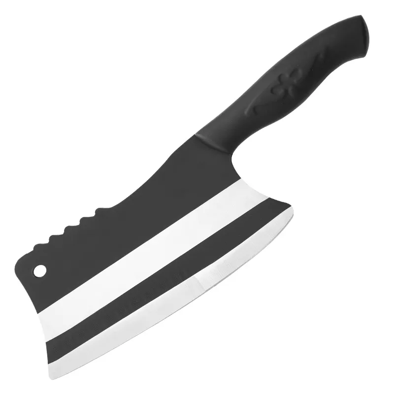 Toptan fiyat yüksek karbonlu paslanmaz çelik mutfak bıçakları şefin doğrama programı balta Boning bıçaklar kasap bıçağı toptan