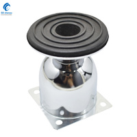 Pieds de meubles en chrome de 90 mm pour canapé, vente en gros