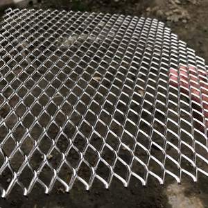 Maille métallique diamantée Maille en acier inoxydable Maille lourde pour mur <span class=keywords><strong>extérieur</strong></span> de bâtiment Maille en acier - Product Image 1