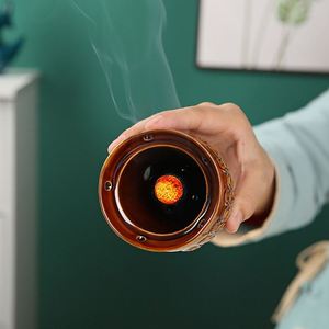 Pot de Moxibustion Multifonctionnel en Argile Violette pour Gua Sha, Compresse Chaude Ombilicale, Anti-Cendres, pour Salons de Beauté et Soins de Santé, Tasse Chauffante pour le Corps - Product Image 4