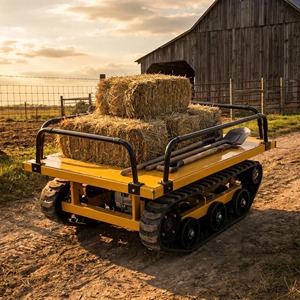 Transportador de orugas con control remoto SK, batería de litio, modelo SK-PB550, garantía de 18 meses para uso en granjas y huertos de alta intensidad. - Product Image 6