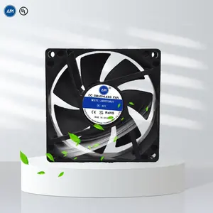 Axial fan blower 15mm 40mm 100mm 120mm 140mm 6015 8025 industrial panel computer fan 5v 12v 24v pc server mini ac dc cooling fan