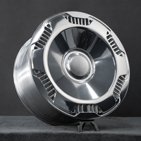 Jantes en alliage d'aluminium forgé haute performance 18-22 pouces, finition argent poli, 5 trous, monobloc, compatibles avec Mercedes Classe G