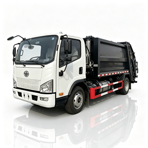 Camión Compactador de Basura Pequeño Faw 4x2 6cbm Diésel Manual para Recolección de Residuos Municipales - Product Image 1
