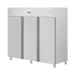 Refrigerador de Acero Inoxidable de 3 Puertas, Sin CFC, Refrigerador para Gabinete de Cocina, con Clips de Acero Inoxidable - Product Image 6
