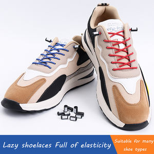 Lacets paresseux de styliste, nouvelle collection de chaussures élégantes sans cravate, lacets élastiques directs d'usine, lacets de chaussures de baskets personnalisés - Product Image 3