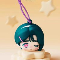 Meilleures ventes : Étui pour écouteurs en silicone série Alien Stage AAHS, 6 pièces/boîte, figurines miniatures adorables, porte-clés et breloques de sac, boîte surprise