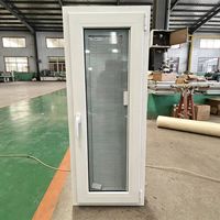 Устойчивые к ураганам поворотно-откидные окна из ПВХ с двойным остеклением и шумоизоляцией для зданий