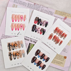 Nouveauté 2026 – <span class=keywords><strong>Faux</strong></span> <span class=keywords><strong>ongles</strong></span> French Manucure – <span class=keywords><strong>Ongles</strong></span> à presser couvrants 10 pièces roses carrés en <span class=keywords><strong>gel</strong></span> souple longue durée à polir - Product Image 3