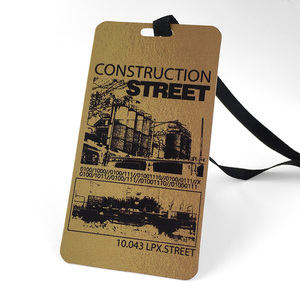 Etiqueta colgante de papel Kraft personalizada para zapatos, accesorio de impresión de logotipo de lujo, respetuoso con el medio ambiente - Product Image 4