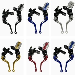 Manetas de Freno y Embrague CNC Izquierda y Derecha para <span class=keywords><strong>Suzuki</strong></span> <span class=keywords><strong>GS500F</strong></span> GSXR600 GSXR750 - Product Image 1