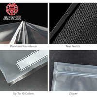 Sacs sous vide souples, résistants, transparents, de qualité alimentaire, pochettes brillantes en nylon pour la conservation des aliments