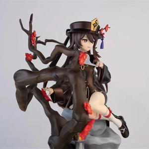 Figurines Genshined Hutao 23CM Jeu PVC Anime Figurine d'action SHEN Collection de modèles Jouets Figurine Manga Figura De <span class=keywords><strong>Hu</strong></span> <span class=keywords><strong>Tao</strong></span> - Product Image 4
