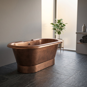 Baignoire en cuivre simple et double, en acrylique blanc, vente directe du grossiste indien - Product Image 4