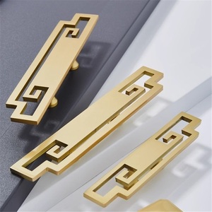 New Modern Zinc Alloy Durable Round Furniture Handles and <b>Knobs</b> for Cabinets Wardrobes Drawers - Product Image 4