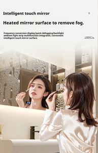 Modern Eco-Friendly Water Resistant Bathroom Vanity Unit Integrated Toilet Ceramic Wash Basin Smart Mirror Wall-Mounted Cabinet - Product Image 5