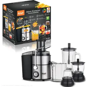 Exprimidor <span class=keywords><strong>de</strong></span> acero inoxidable RAF Exprimidor <span class=keywords><strong>de</strong></span> frutas para niños/l licuadora/Exprimidor original Exprimidor R.2806 - Product Image 1