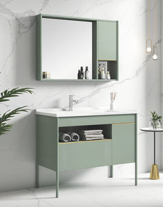 Mueble de <span class=keywords><strong>baño</strong></span> de madera contrachapada montado en la pared, gran oferta en <span class=keywords><strong>Amazon</strong></span> lavamanos - Product Image 1