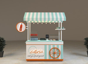 Giỏ Đựng Đồ Ăn Vặt Tùy Chỉnh Để Trưng Bày Món Tráng Miệng | Kệ Trưng Bày Kính Cho Bánh Đồ Uống Kệ Đứng - Product Image 6